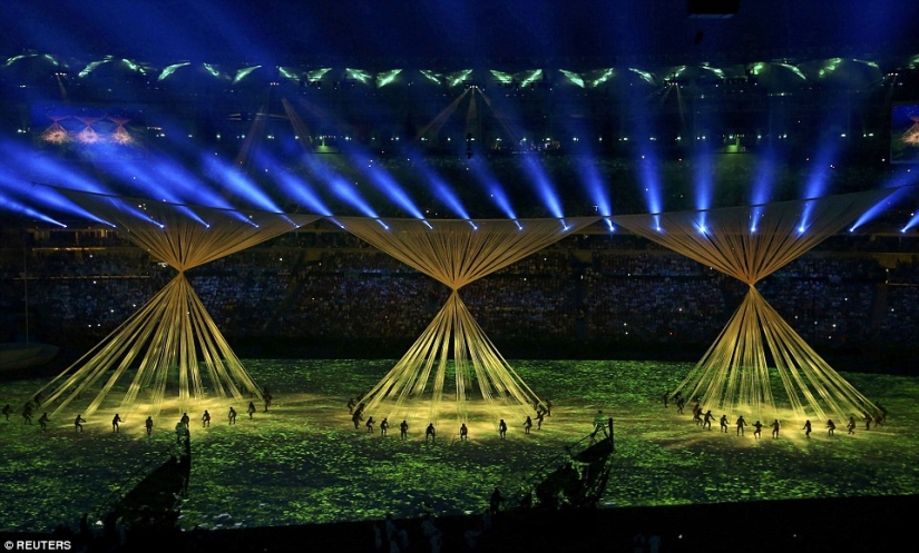 Lo más destacado de la ceremonia de apertura de los Juegos Olímpicos de Verano en Río de Janeiro