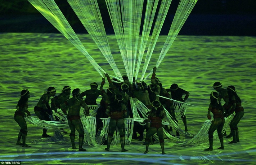Lo más destacado de la ceremonia de apertura de los Juegos Olímpicos de Verano en Río de Janeiro