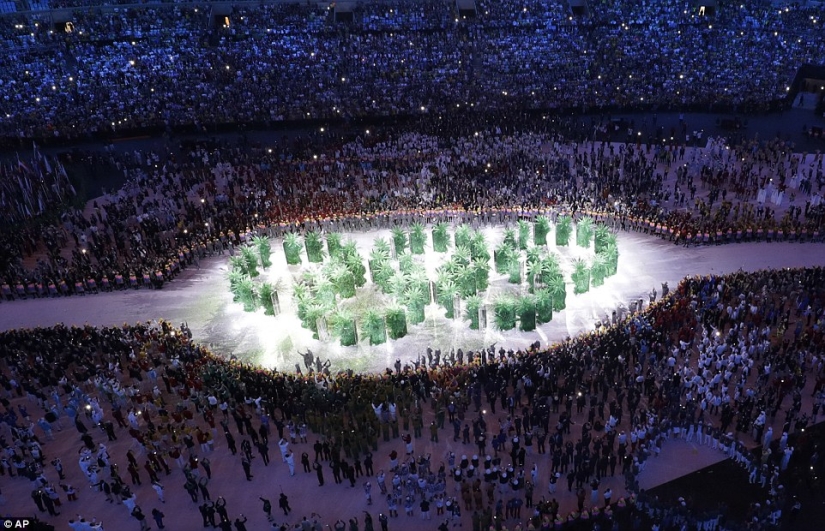 Lo más destacado de la ceremonia de apertura de los Juegos Olímpicos de Verano en Río de Janeiro