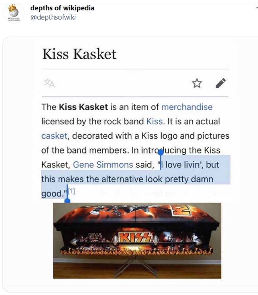 Lo que esconden las profundidades de Wikipedia: una cuenta de los artículos más absurdos ha aparecido en Twitter