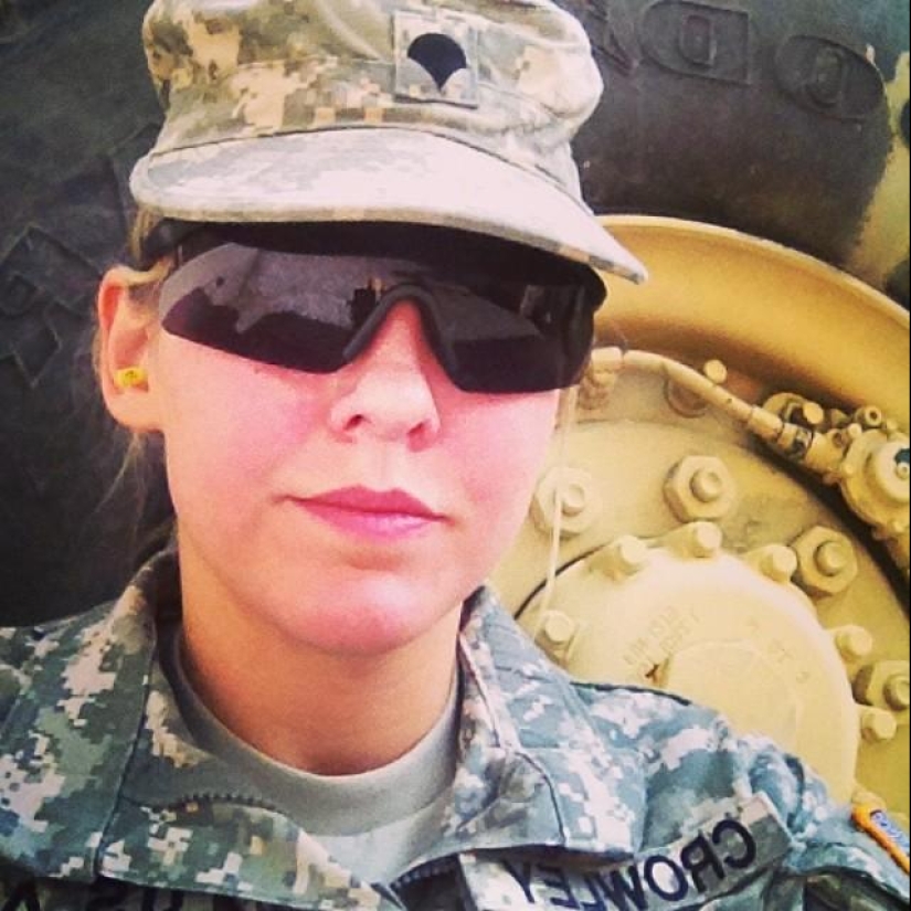 Lo que las chicas militares estadounidenses publican en su Instagram Lo que las chicas militares estadounidenses publican en su Instagram