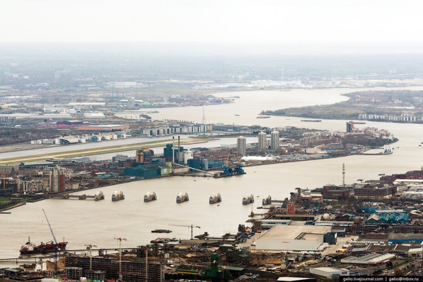 London from a height