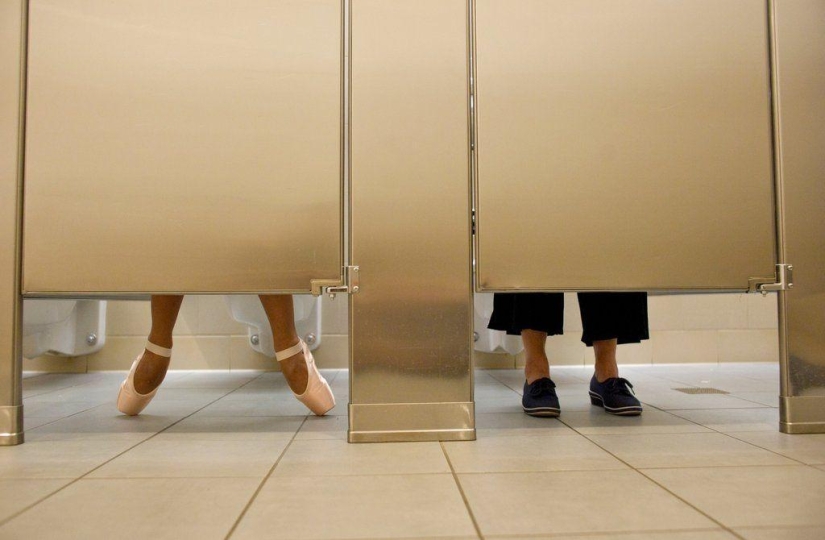 Los bailarines de ballet se divierten Los bailarines de ballet se divierten