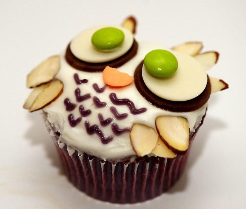 Los cupcakes más bonitos e intrincados.