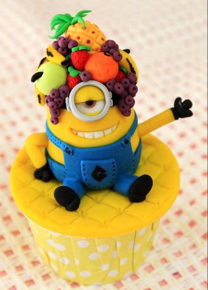 Los cupcakes más bonitos e intrincados.