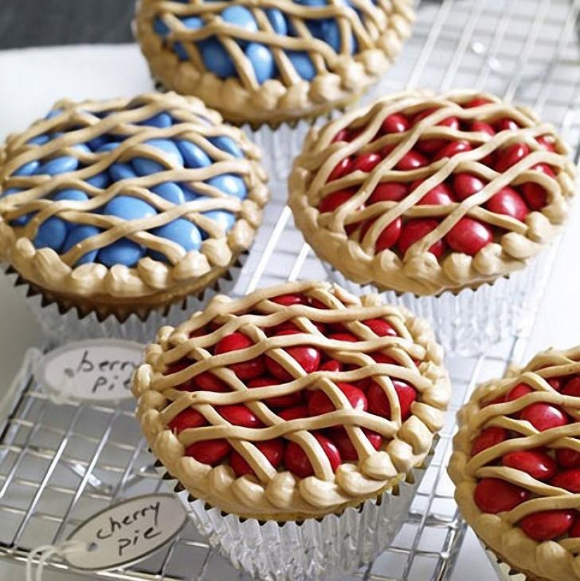 Los cupcakes más bonitos e intrincados.