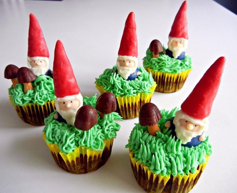 Los cupcakes más bonitos e intrincados.