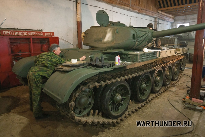 Los desarrolladores del juego militar War Thunder ("Thunder of War") restauraron el tanque T-44 Los desarrolladores del juego militar War Thunder ("Thunder of War") restauraron el tanque T-44