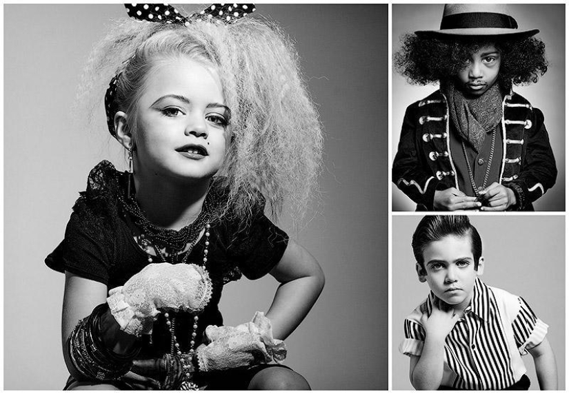 Los niños como íconos de la cultura y la música estadounidenses