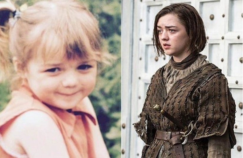 Los protagonistas de la serie &quot;Juego de Tronos&quot; en la infancia y adolescencia