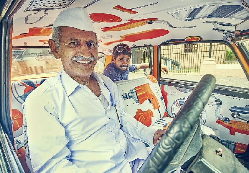Los taxis más increíbles de Mumbai