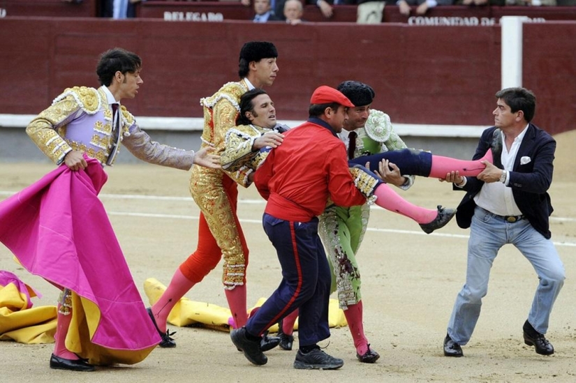 Los toros españoles obtienen una victoria histórica