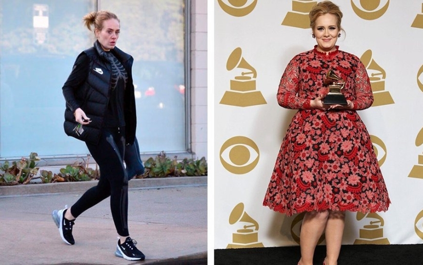 Lost the battle for the press and waist: 9 ever-growing and losing weight stars