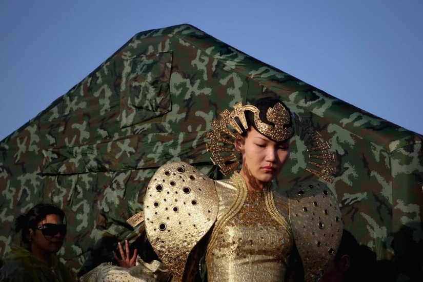 Loto en el desierto de Xiangshawan