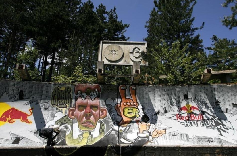Lugares abandonados de gloria olímpica en Sarajevo