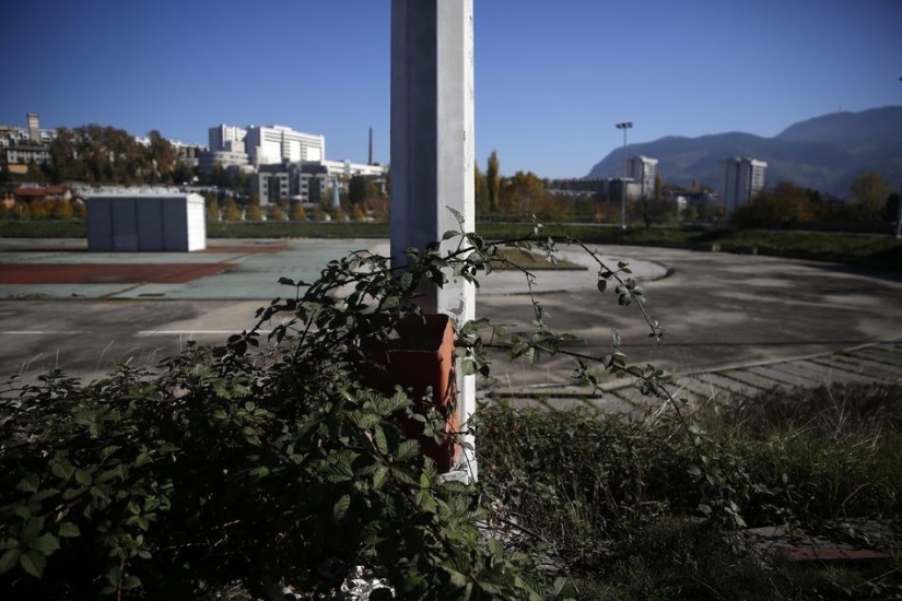 Lugares abandonados de gloria olímpica en Sarajevo