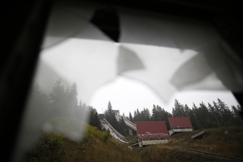 Lugares abandonados de gloria olímpica en Sarajevo