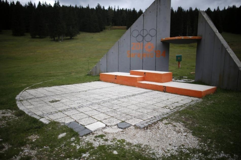 Lugares abandonados de gloria olímpica en Sarajevo