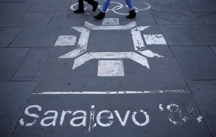 Lugares abandonados de gloria olímpica en Sarajevo