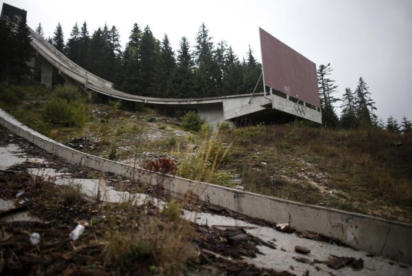 Lugares abandonados de gloria olímpica en Sarajevo