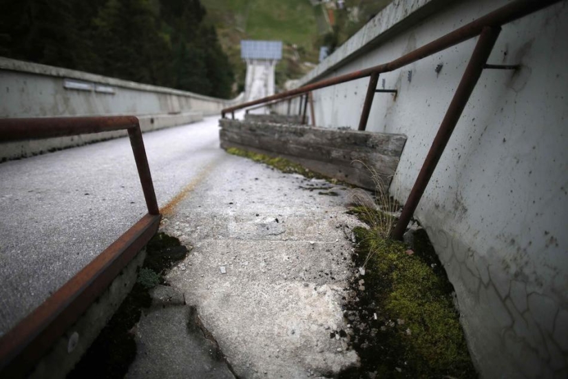 Lugares abandonados de gloria olímpica en Sarajevo
