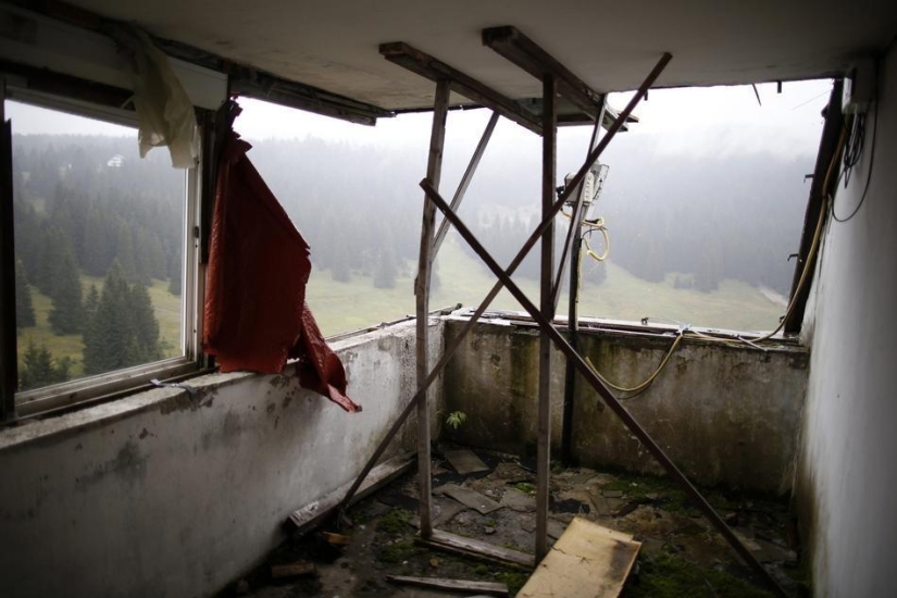 Lugares abandonados de gloria olímpica en Sarajevo