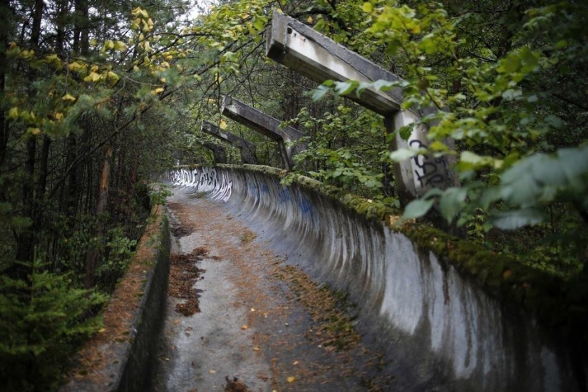 Lugares abandonados de gloria olímpica en Sarajevo