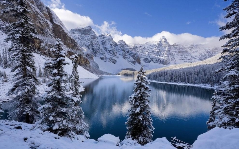 Lugares que son aún más hermosos en invierno