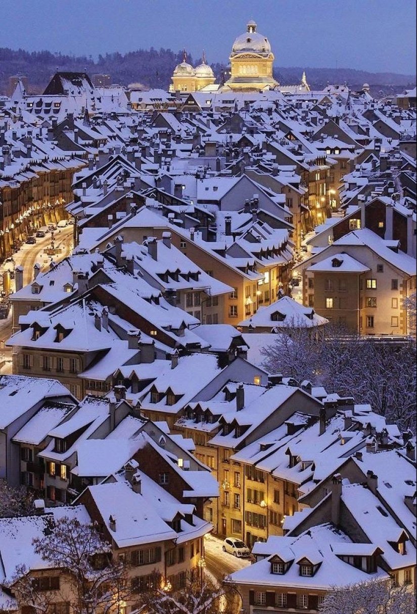 Lugares que son aún más hermosos en invierno