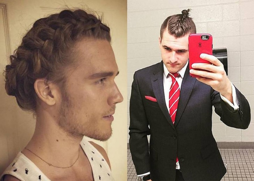 Luxurious braids - a new trend among men&#39;s hairstyles