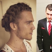 Luxurious braids - a new trend among men's hairstyles Luxurious braids - a new trend among men's hairstyles