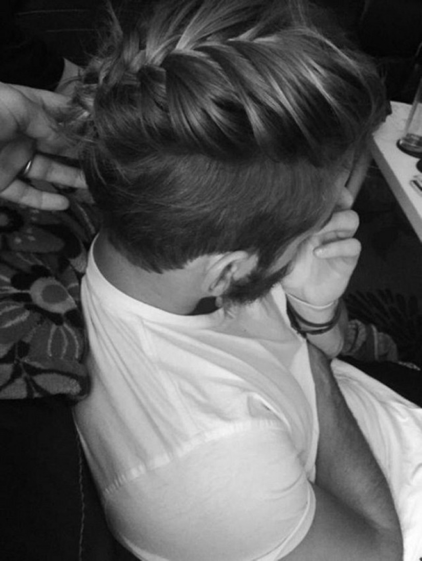 Luxurious braids - a new trend among men&#39;s hairstyles