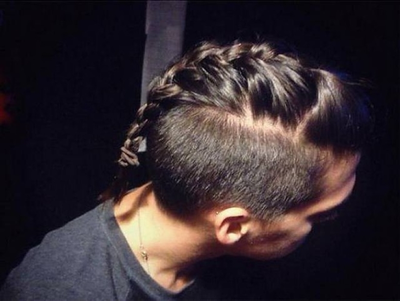Luxurious braids - a new trend among men&#39;s hairstyles