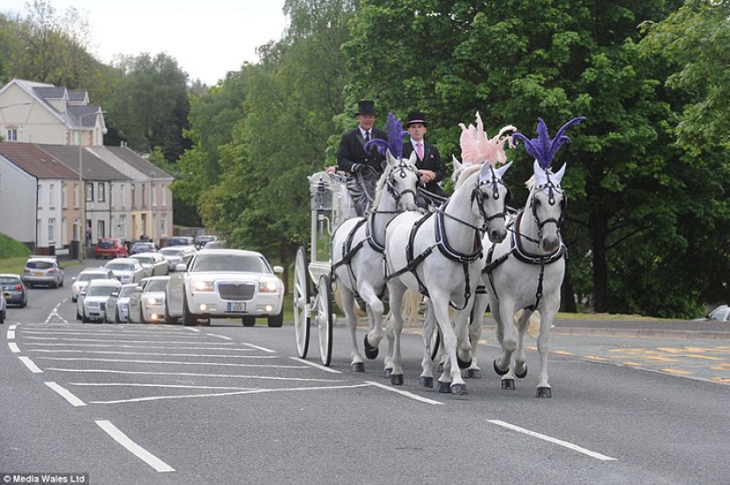 Luxurious funeral of the English Gypsy Queen Luxurious funeral of the English Gypsy Queen