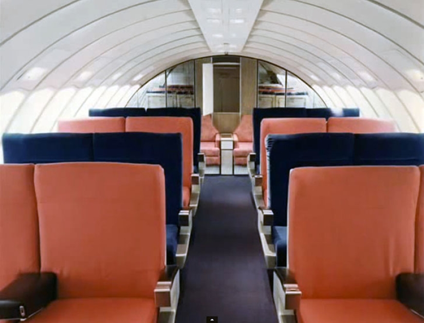 Luxury flight in the seventies on a Boeing 747 Luxury flight in the seventies on a Boeing 747