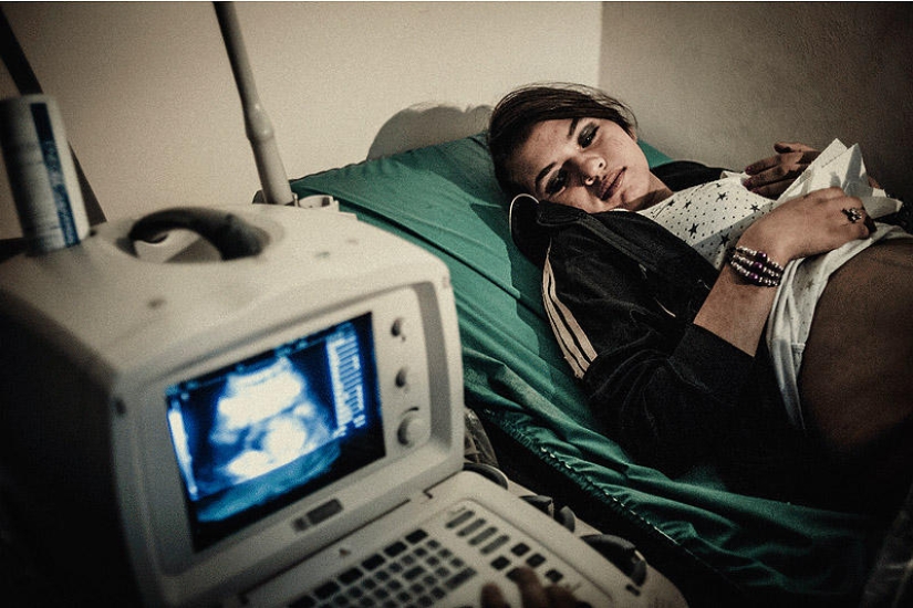 Madres adolescentes de Honduras