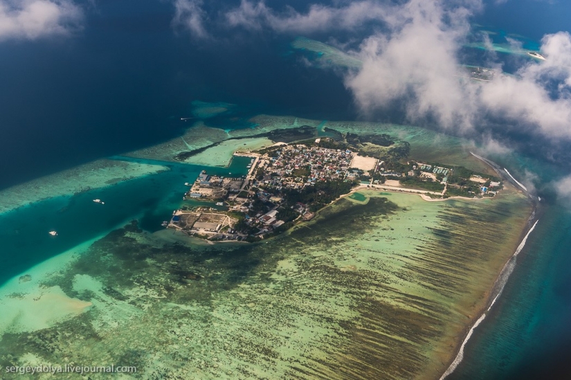 Maldives from a bird's eye view Maldives from a bird's eye view