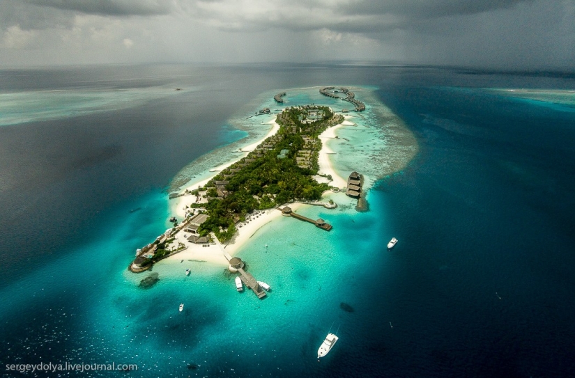Maldives from a bird's eye view Maldives from a bird's eye view
