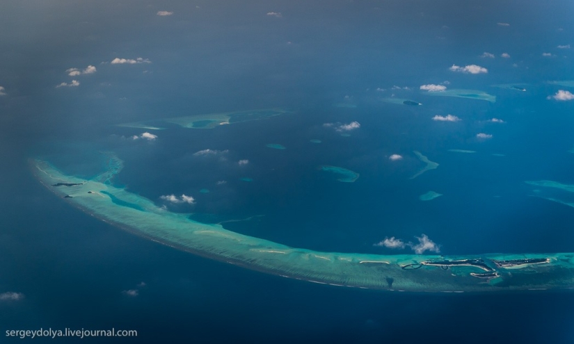 Maldives from a bird's eye view Maldives from a bird's eye view