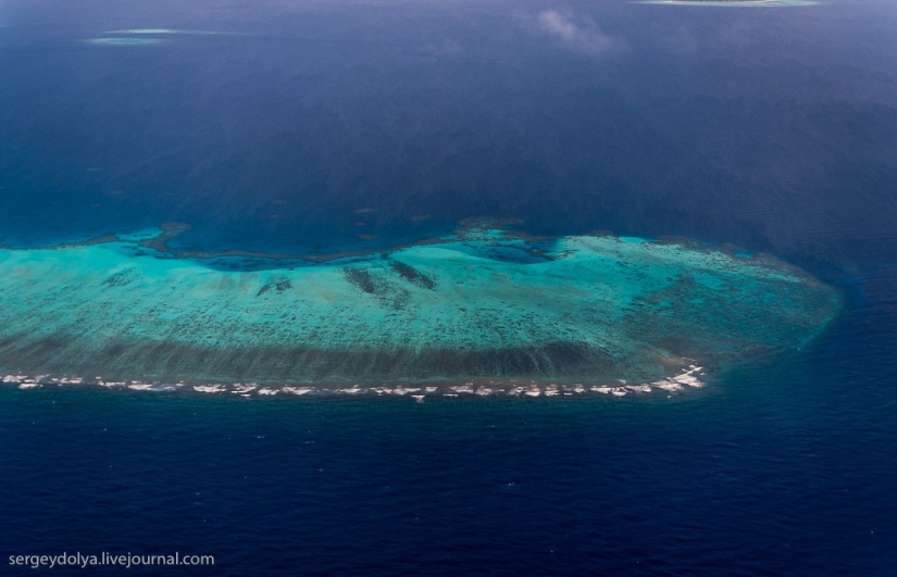 Maldives from a bird's eye view Maldives from a bird's eye view