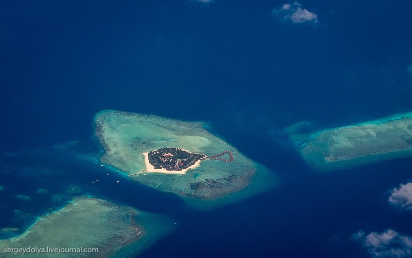 Maldives from a bird's eye view Maldives from a bird's eye view