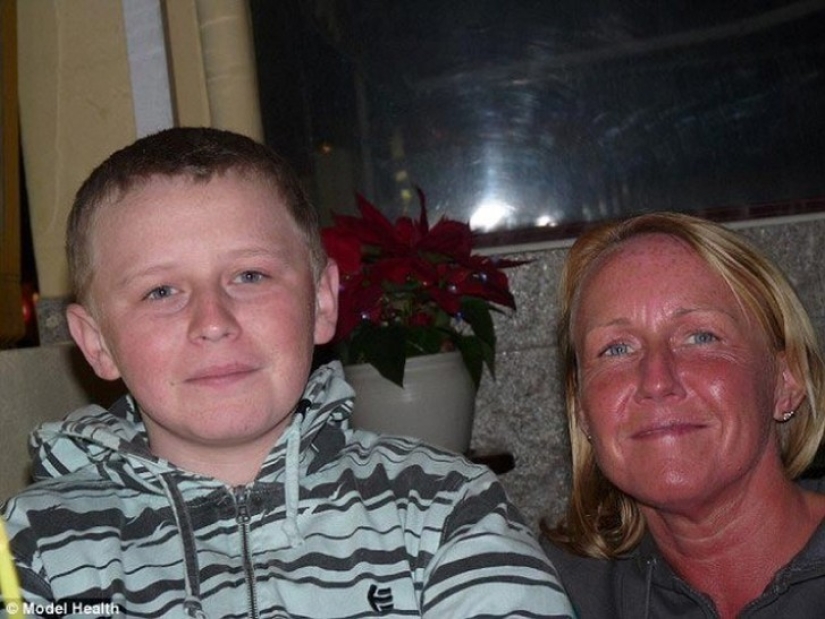 Mamá e hijo decidieron cambiar sus vidas de una vez por todas