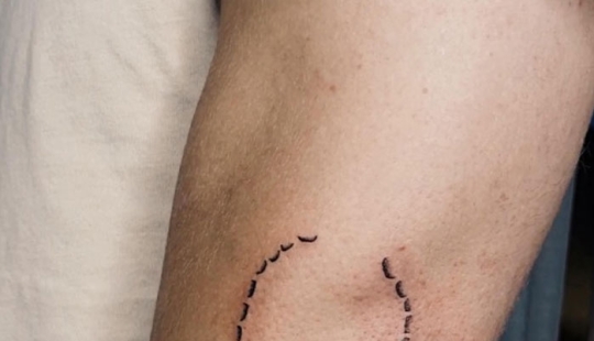 Man Mocked For Getting “Stupidest Tattoo Ever” To Symbolize Love With Girlfriend Man Mocked For Getting “Stupidest Tattoo Ever” To Symbolize Love With Girlfriend
