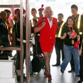 Man Said, Man Did: Virgin CEO Richard Branson Becomes a Flight Attendant