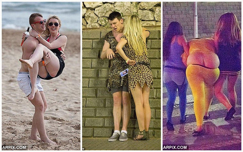 Mar, sol y… ¡demasiada sangría! Estudiantes británicos se relajan en Saloufest