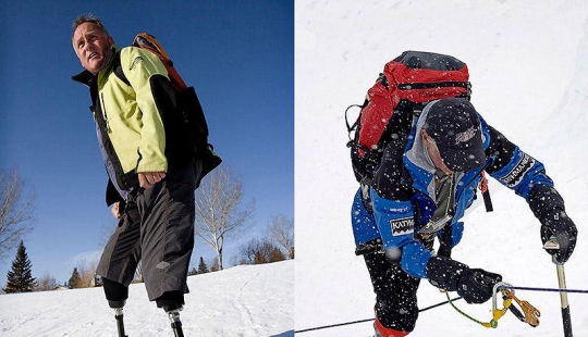 Mark Inglis: first climber to summit Everest without legs