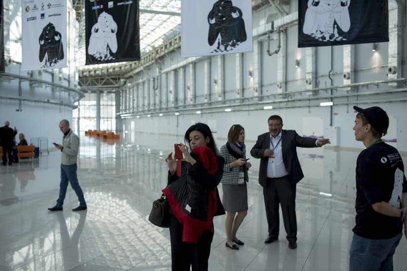Matches for the title of world chess champion take place in Sochi