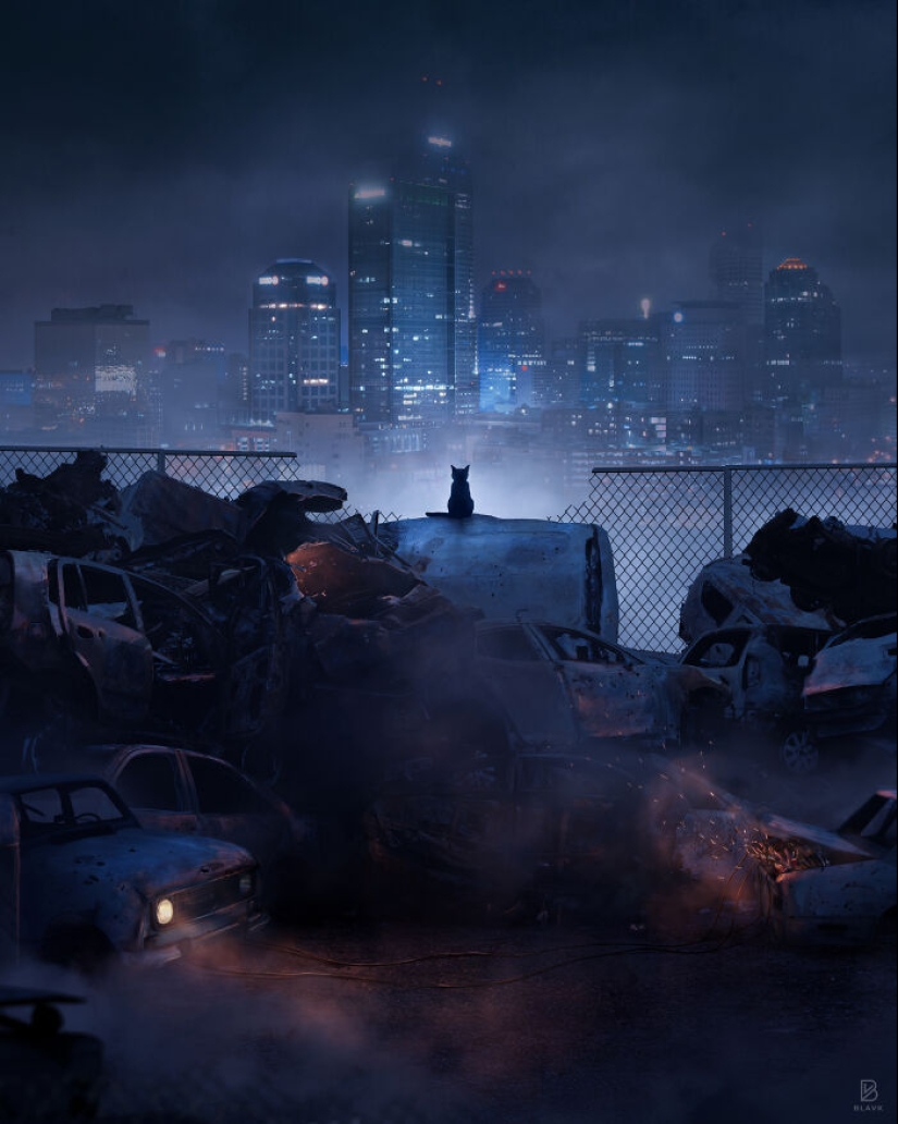 Me encanta crear escenas imaginarias con personas, animales o personajes de fantasía. Me encanta crear escenas imaginarias con personas, animales o personajes de fantasía.