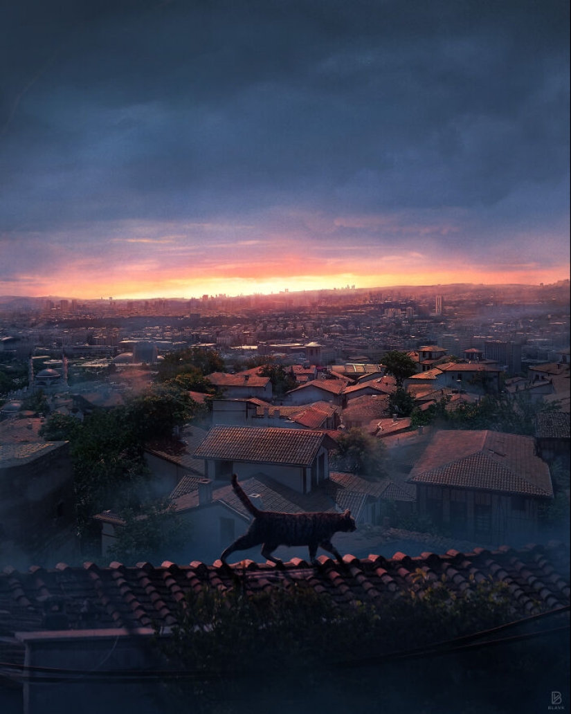 Me encanta crear escenas imaginarias con personas, animales o personajes de fantasía. Me encanta crear escenas imaginarias con personas, animales o personajes de fantasía.