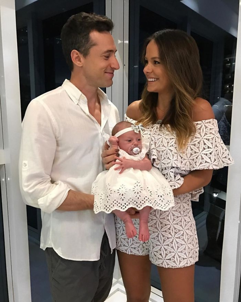 Me gusta desde los primeros minutos de vida: la hija de una bloguera de moda en una selfie de la sala de maternidad
